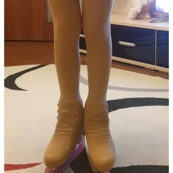 DANCEYOU Ice Skate Figure Skating Tights Over the Boot Kid - Picture 8 of 8